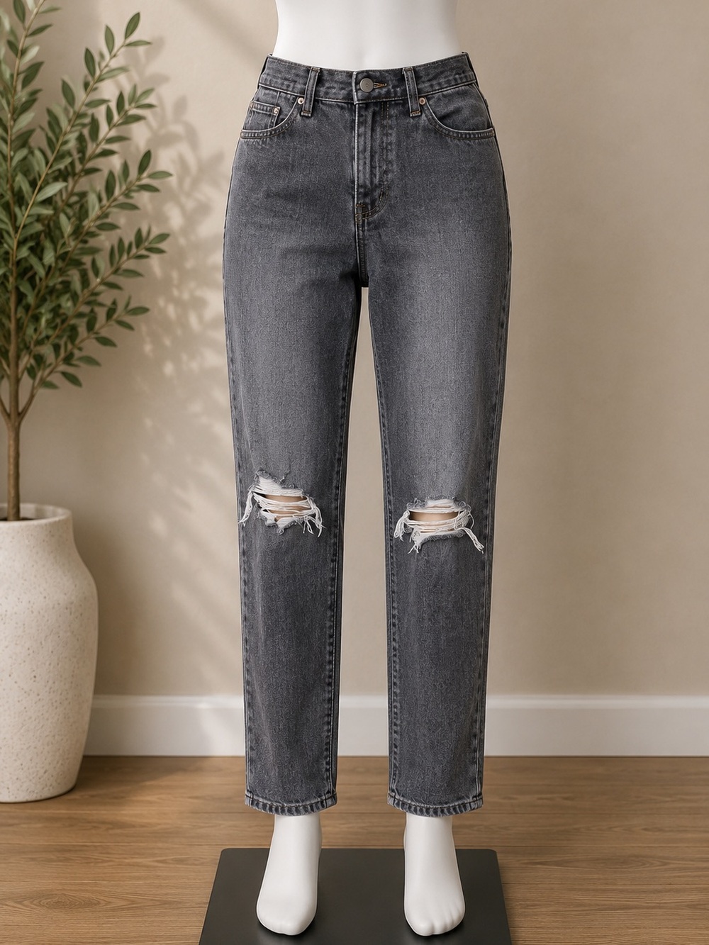 Grey jeans